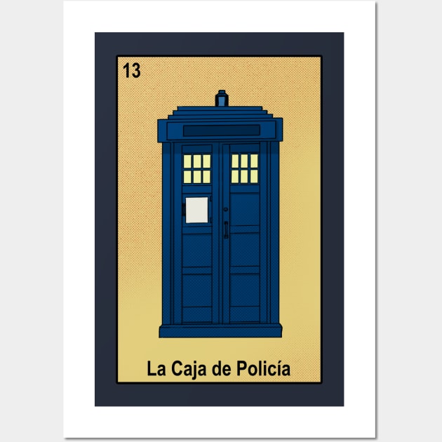 La TARDIS Wall Art by pscof42